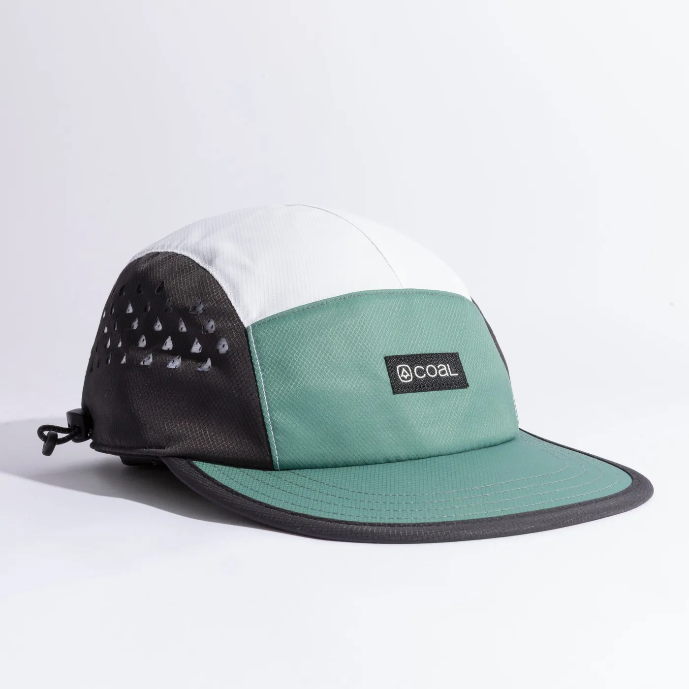 Provo cap in sage, teal and white