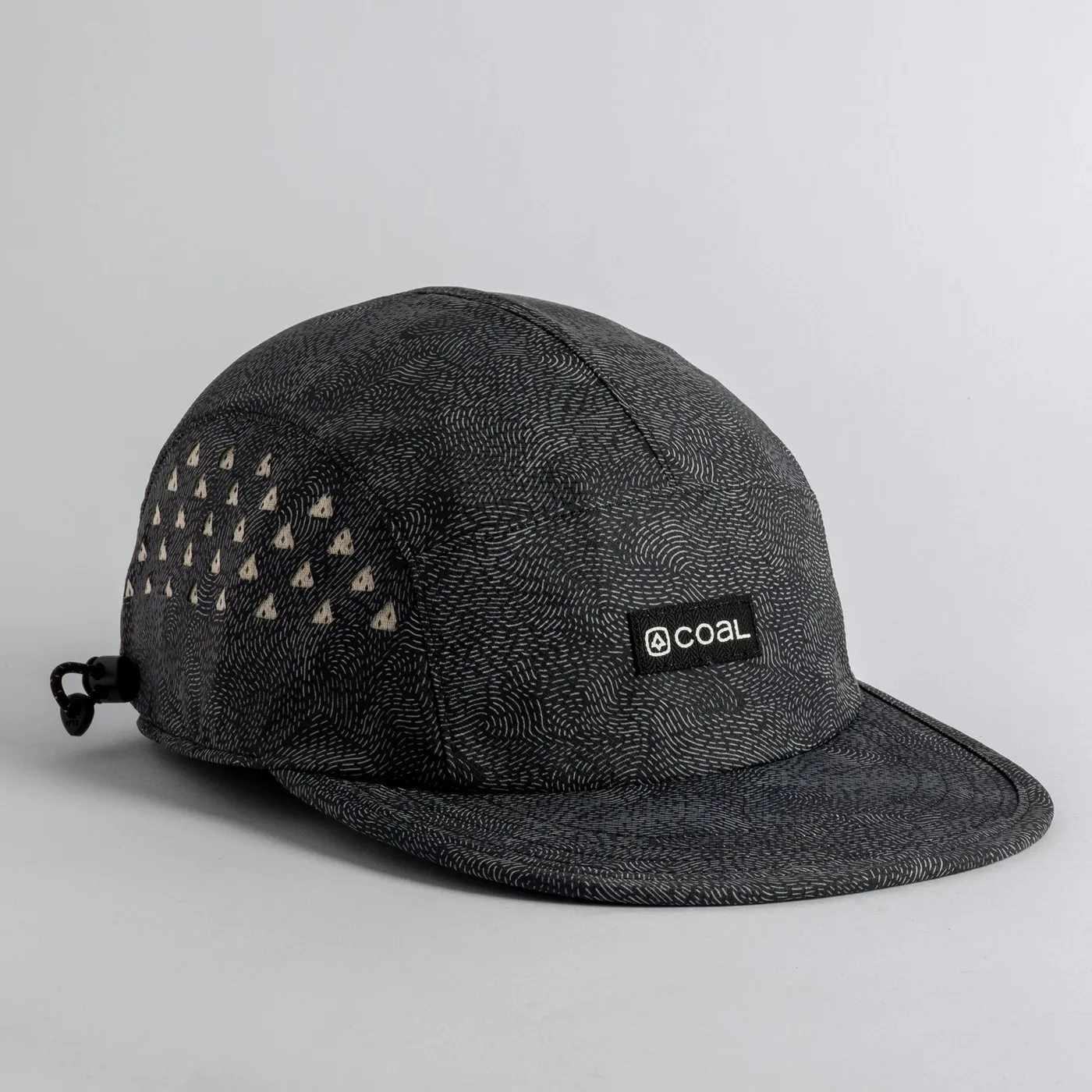 Provo cap in micro texture grey