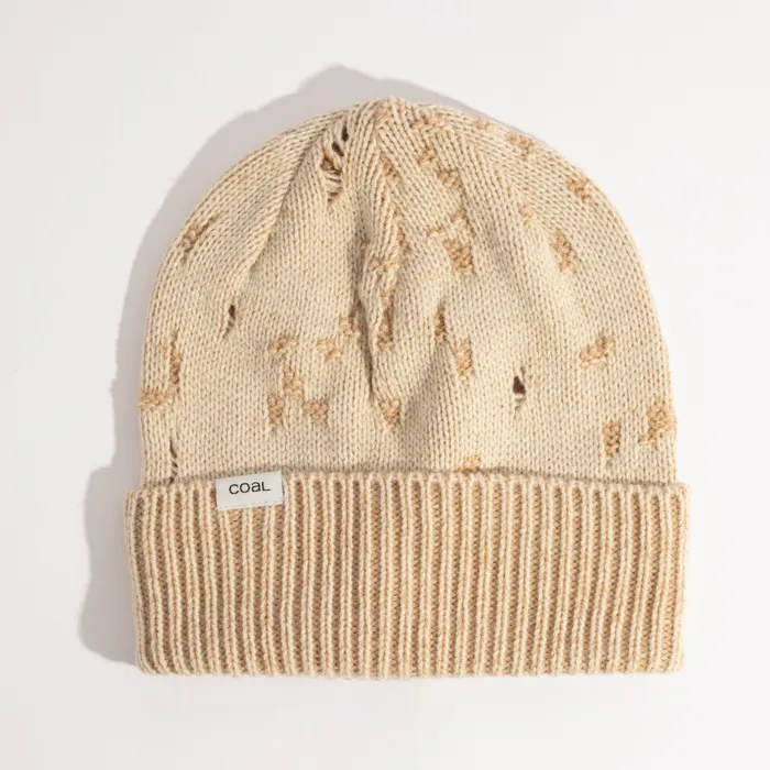 The Notch Textured Beanie in khaki